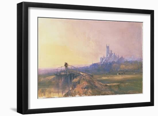 Ely Cathedral-Thomas Lound-Framed Giclee Print