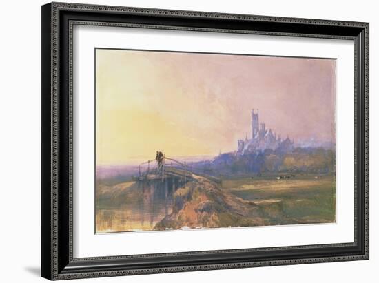 Ely Cathedral-Thomas Lound-Framed Giclee Print
