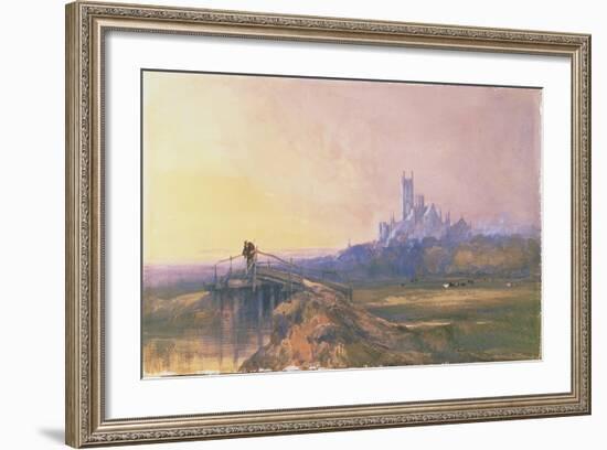 Ely Cathedral-Thomas Lound-Framed Giclee Print