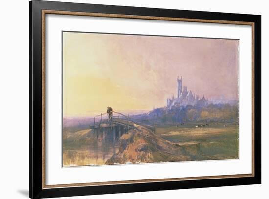 Ely Cathedral-Thomas Lound-Framed Giclee Print