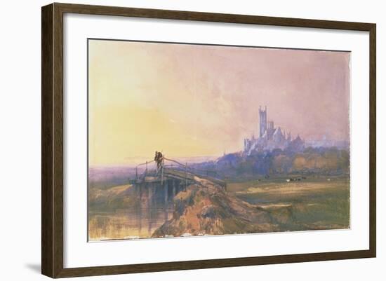 Ely Cathedral-Thomas Lound-Framed Giclee Print