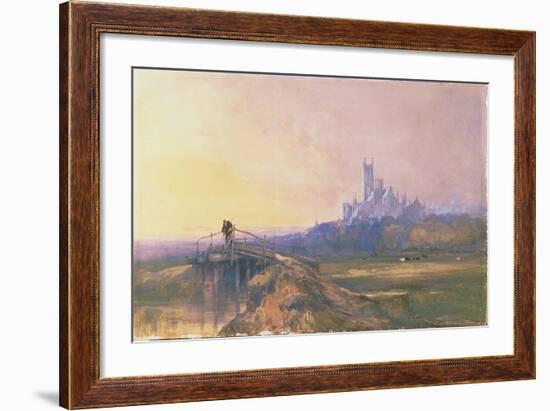 Ely Cathedral-Thomas Lound-Framed Giclee Print