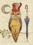 Steampunk Owl II-Elyse DeNeige-Art Print