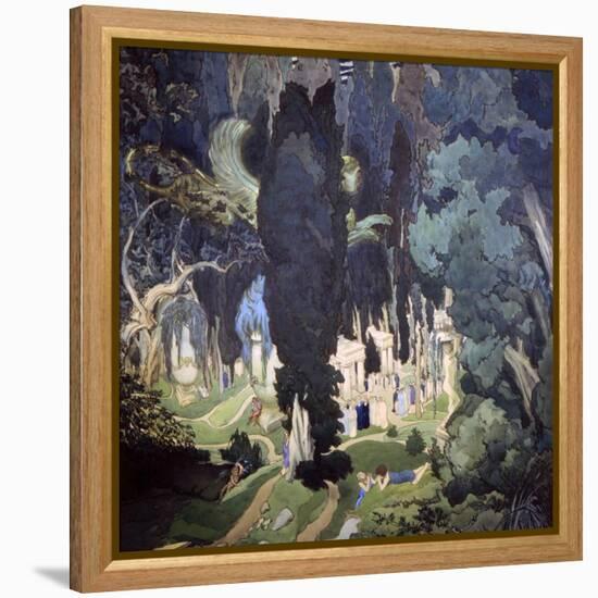 Elysium, 1906-Leon Bakst-Framed Premier Image Canvas