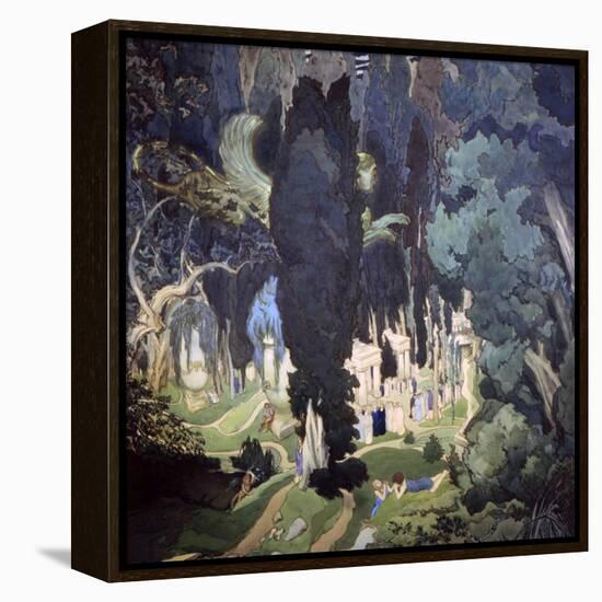 Elysium, 1906-Leon Bakst-Framed Premier Image Canvas