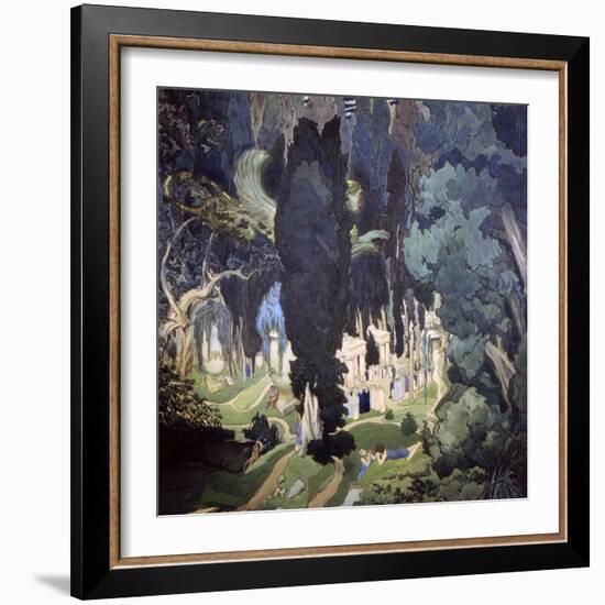 Elysium, 1906-Leon Bakst-Framed Giclee Print