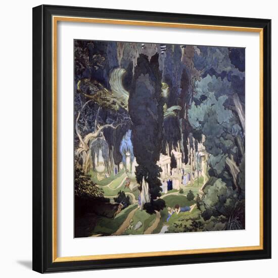 Elysium, 1906-Leon Bakst-Framed Giclee Print