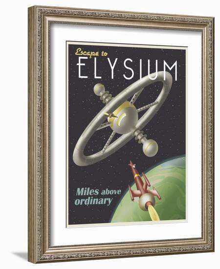 Elysium-Steve Thomas-Framed Giclee Print