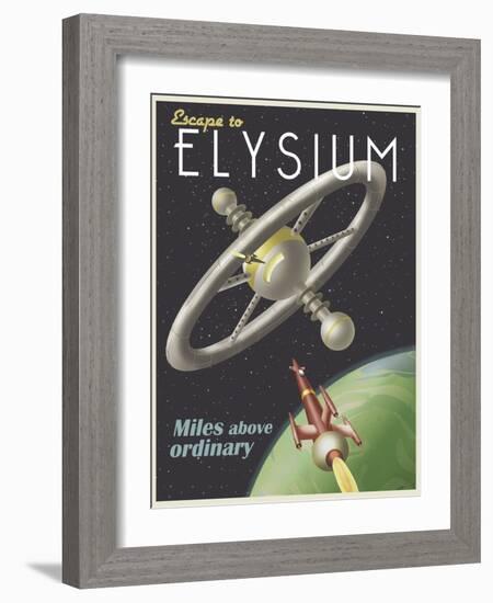 Elysium-Steve Thomas-Framed Giclee Print