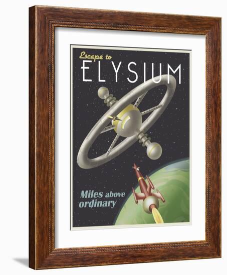 Elysium-Steve Thomas-Framed Giclee Print