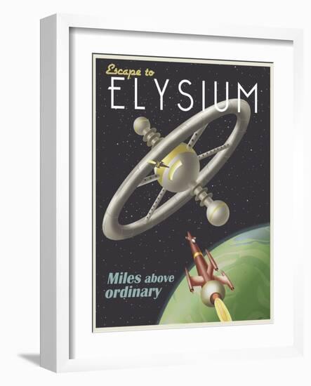 Elysium-Steve Thomas-Framed Giclee Print