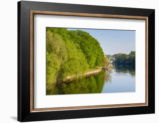 Emajogi River, Tartu, Estonia, Baltic States-Nico Tondini-Framed Photographic Print