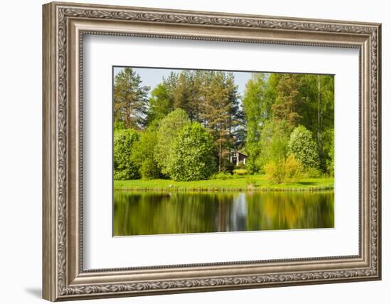 Emajogi River, Tartu, Estonia, Baltic States-Nico Tondini-Framed Photographic Print