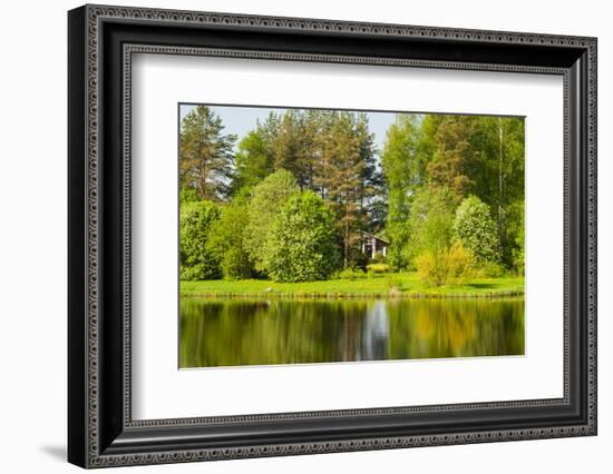 Emajogi River, Tartu, Estonia, Baltic States-Nico Tondini-Framed Photographic Print