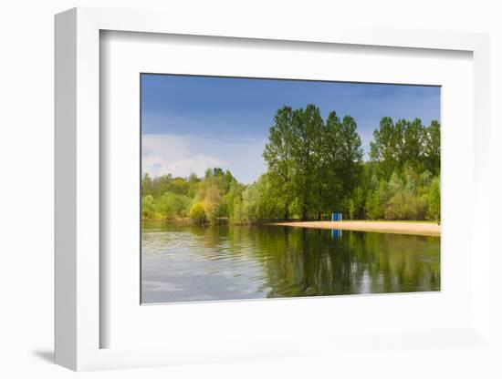 Emajogi River, Tartu, Estonia, Baltic States-Nico Tondini-Framed Photographic Print