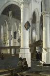 Interior of the Nieuwe Kerk in Delft with the Tomb of William the Silent, 1653-Emanuel de Witte-Giclee Print
