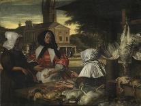 The Birdmarket, Amsterdam, c.1660-70-Emanuel de Witte-Framed Premier Image Canvas