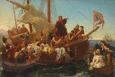 Washington Crossing the Delaware-Emanuel Gottlieb Leutze-Framed Art Print