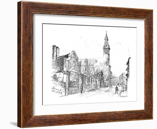 'Emanuel Hospital', 1890-Hume Nisbet-Framed Giclee Print