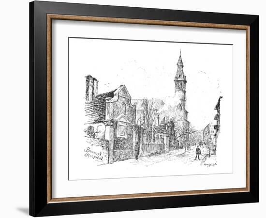 'Emanuel Hospital', 1890-Hume Nisbet-Framed Giclee Print