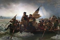 George Washington at Dorchester Heights, Massachusetts-Emanuel Leutze-Giclee Print
