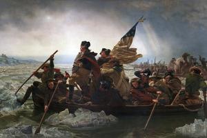Washington Crossing the Delaware by Emanuel Leutze by Emanuel Leutze