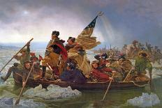 Washington Crossing the Delaware by Emanuel Leutze-Emanuel Leutze-Framed Premier Image Canvas