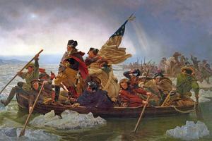 Washington Crossing the Delaware River, 25th December 1776, 1851 (Copy of an Original Painted in… by Emanuel Leutze