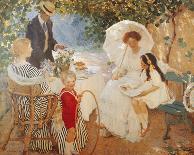 A Love Story, 1903-Emanuel Phillips Fox-Mounted Giclee Print