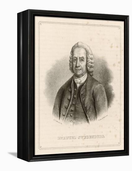 Emanuel Swedenborg Swedish Engineer and Mystic-A.j. Salmson-Framed Stretched Canvas