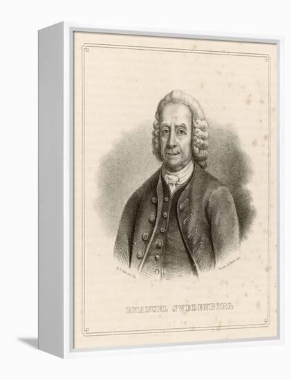 Emanuel Swedenborg Swedish Engineer and Mystic-A.j. Salmson-Framed Stretched Canvas