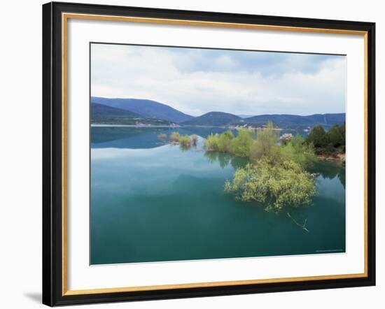 Embalse De Yesa, Aragon, Spain-Graham Lawrence-Framed Photographic Print