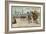 Embarkation for England on the Quay at Boulogne-null-Framed Giclee Print