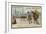 Embarkation for England on the Quay at Boulogne-null-Framed Giclee Print