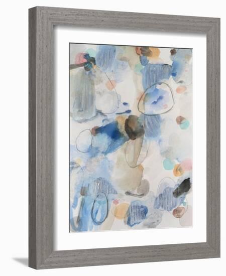 Embellished Beach Party I-Jodi Fuchs-Framed Art Print