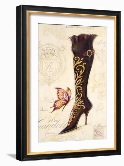 Embellished Boot-Angela Staehling-Framed Art Print