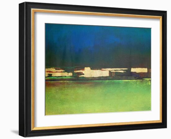 Embellished City Afar I-Sharon Gordon-Framed Art Print