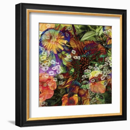 Embellished Eden Tile I-James Burghardt-Framed Art Print