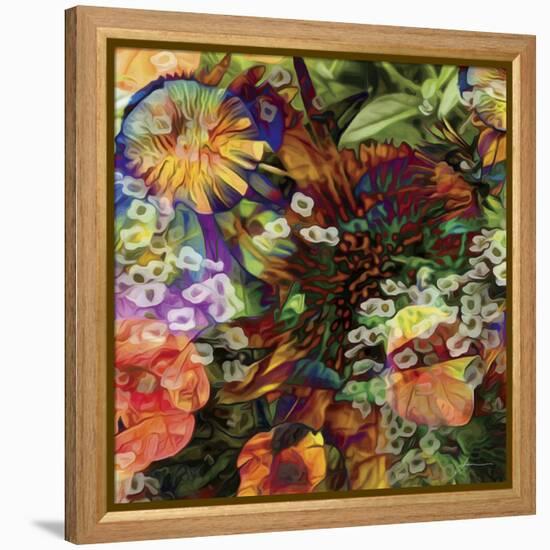 Embellished Eden Tile I-James Burghardt-Framed Stretched Canvas