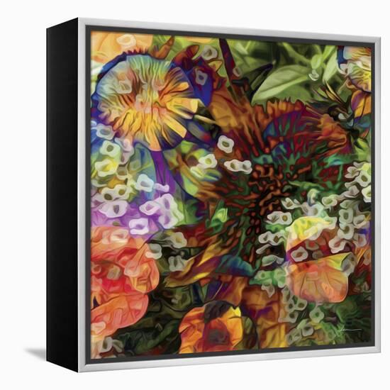 Embellished Eden Tile I-James Burghardt-Framed Stretched Canvas