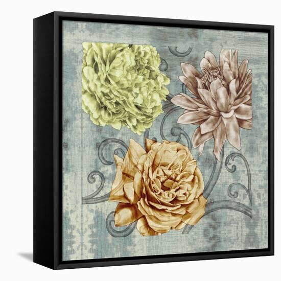 Embellished Flower Fetti II-Jennifer Goldberger-Framed Stretched Canvas