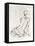 Embellished Gestural Contour I-Ethan Harper-Framed Stretched Canvas