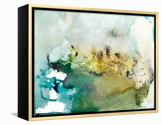 Embellished Organic Abstract-Lila Bramma-Framed Stretched Canvas