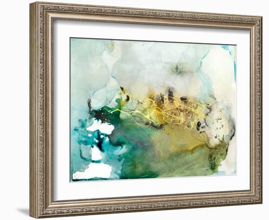 Embellished Organic Abstract-Lila Bramma-Framed Art Print