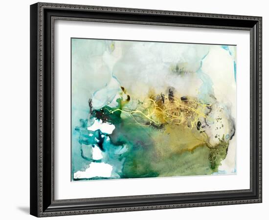 Embellished Organic Abstract-Lila Bramma-Framed Art Print