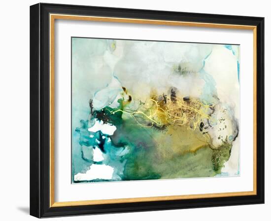 Embellished Organic Abstract-Lila Bramma-Framed Art Print