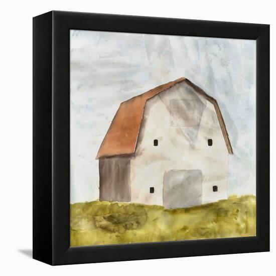 Embellished Serene Barn-Emma Caroline-Framed Stretched Canvas