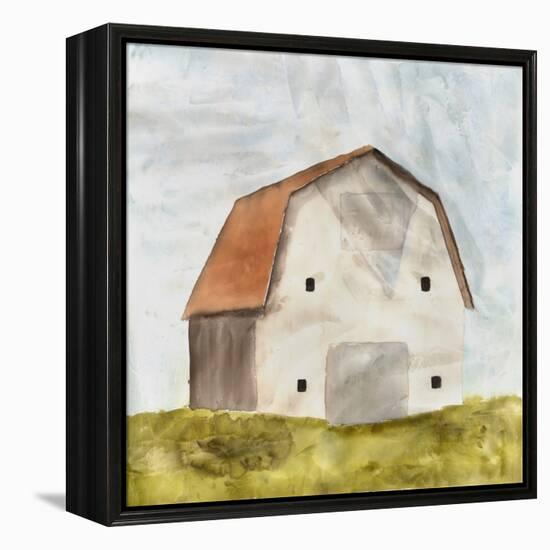 Embellished Serene Barn-Emma Caroline-Framed Stretched Canvas