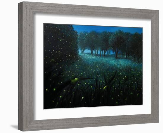 Ember Of Life-kirilstanchev-Framed Art Print