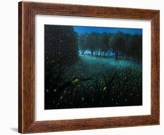 Ember Of Life-kirilstanchev-Framed Art Print